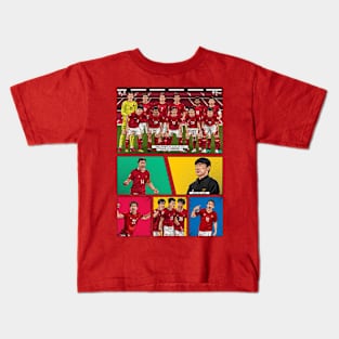 Timnas Indonesia pila aff  2022 Kids T-Shirt